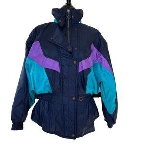 Descente Women's Vintage Winter Skiing Snowboarding Parka Size 12